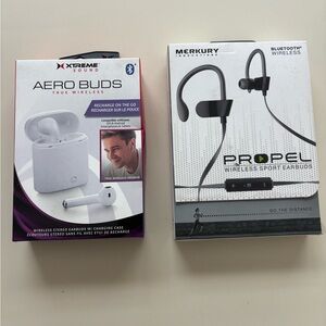 Aero buds and earphones combo set